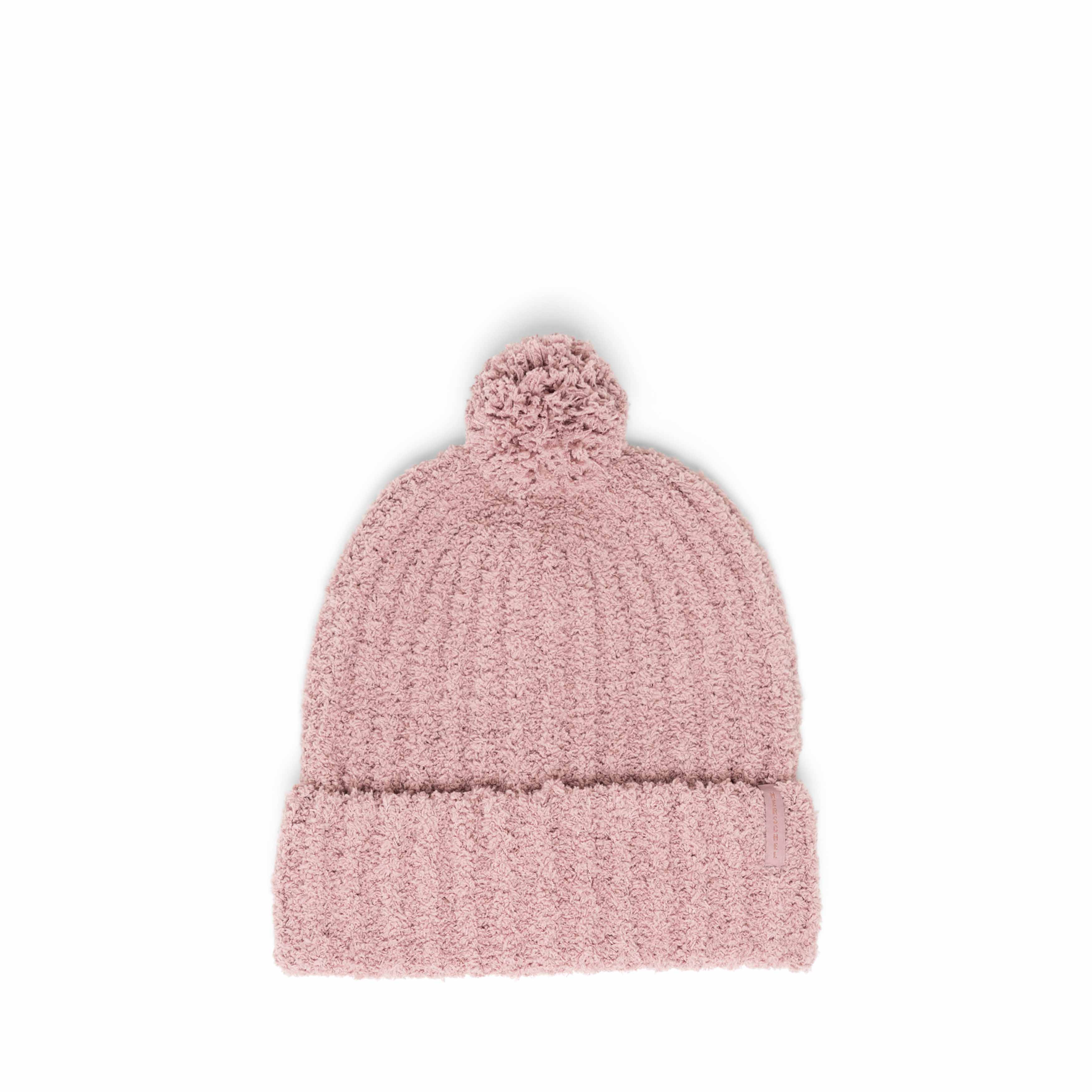 Gül Kurusu Herschel Boucle Pom Solid Ponponlu Yumuşak Örgü Bere